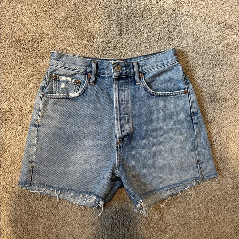 AGOLDE DEE ULTRA HIGH RISE SHORTS